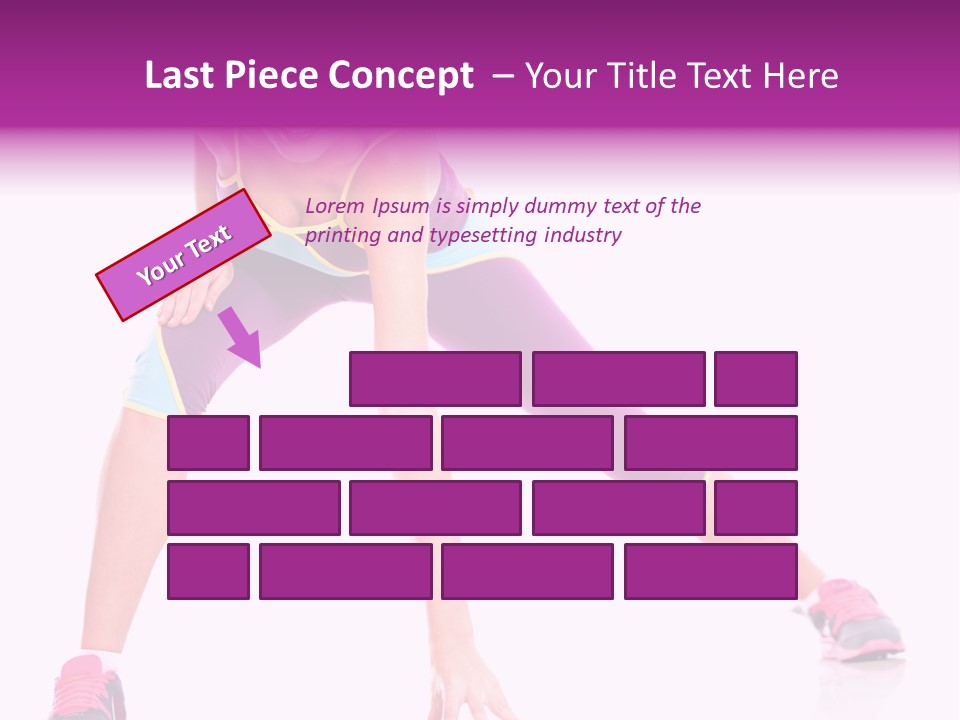 Young Sportive Latinamerican PowerPoint Template