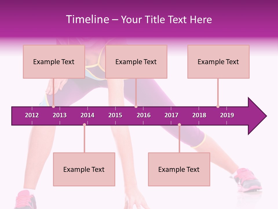 Young Sportive Latinamerican PowerPoint Template