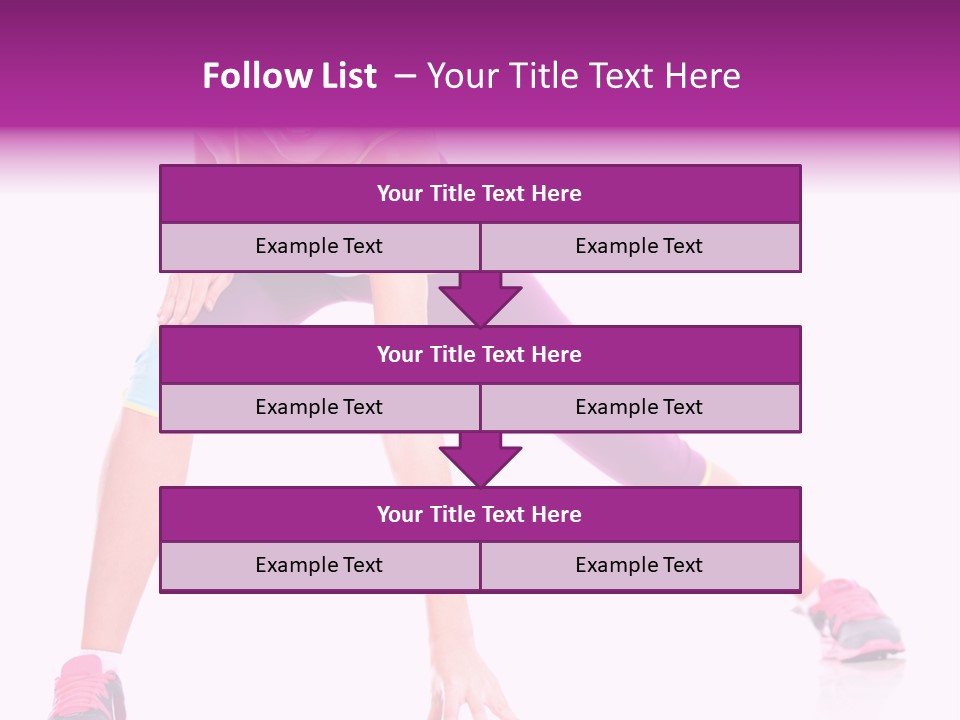 Young Sportive Latinamerican PowerPoint Template