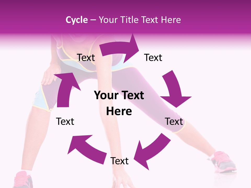 Young Sportive Latinamerican PowerPoint Template