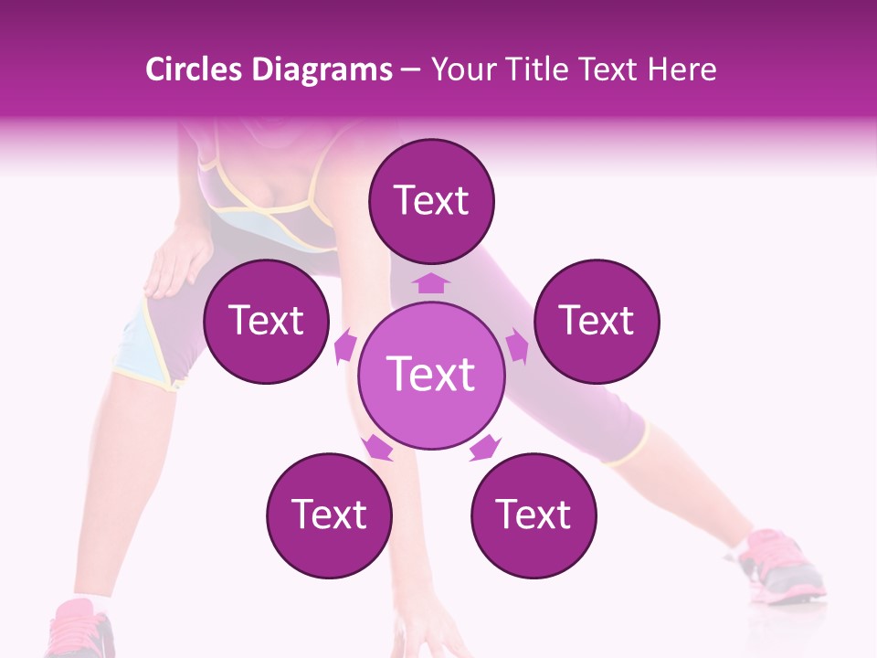 Young Sportive Latinamerican PowerPoint Template