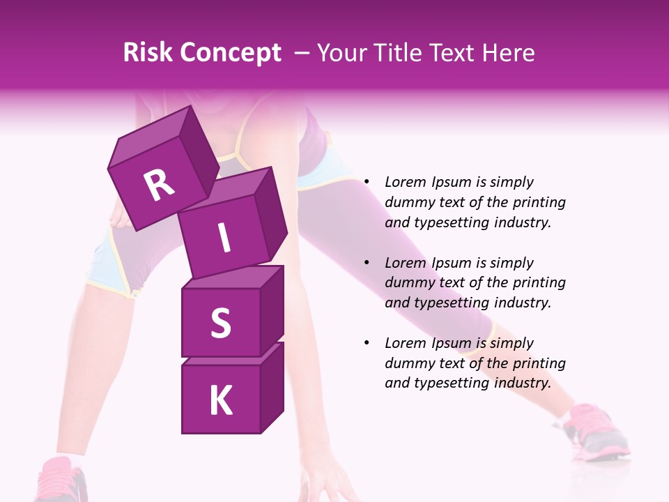 Young Sportive Latinamerican PowerPoint Template