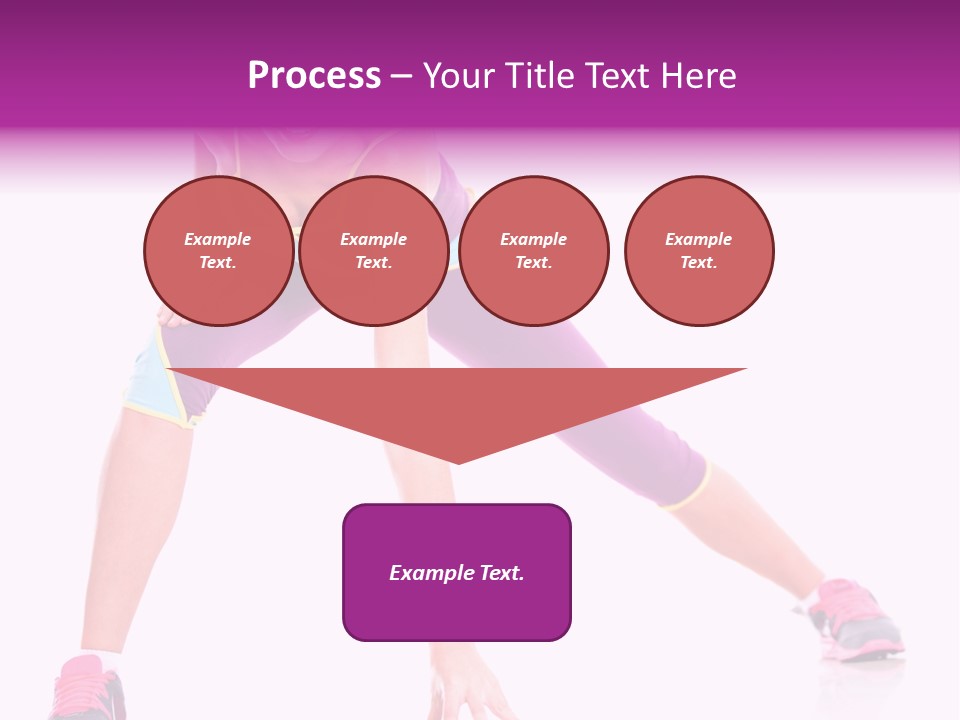 Young Sportive Latinamerican PowerPoint Template