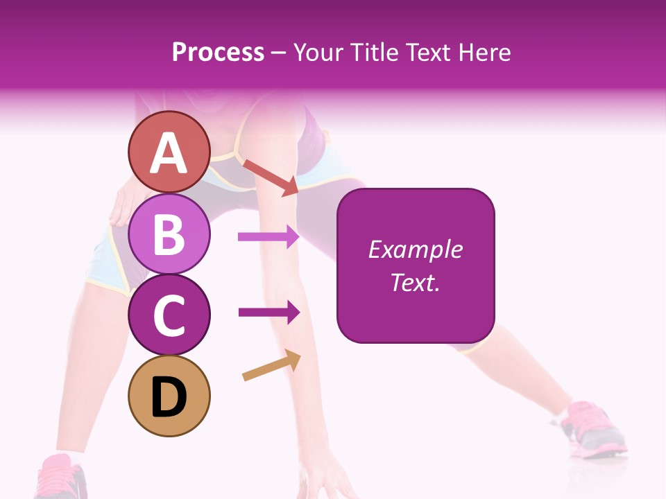 Young Sportive Latinamerican PowerPoint Template