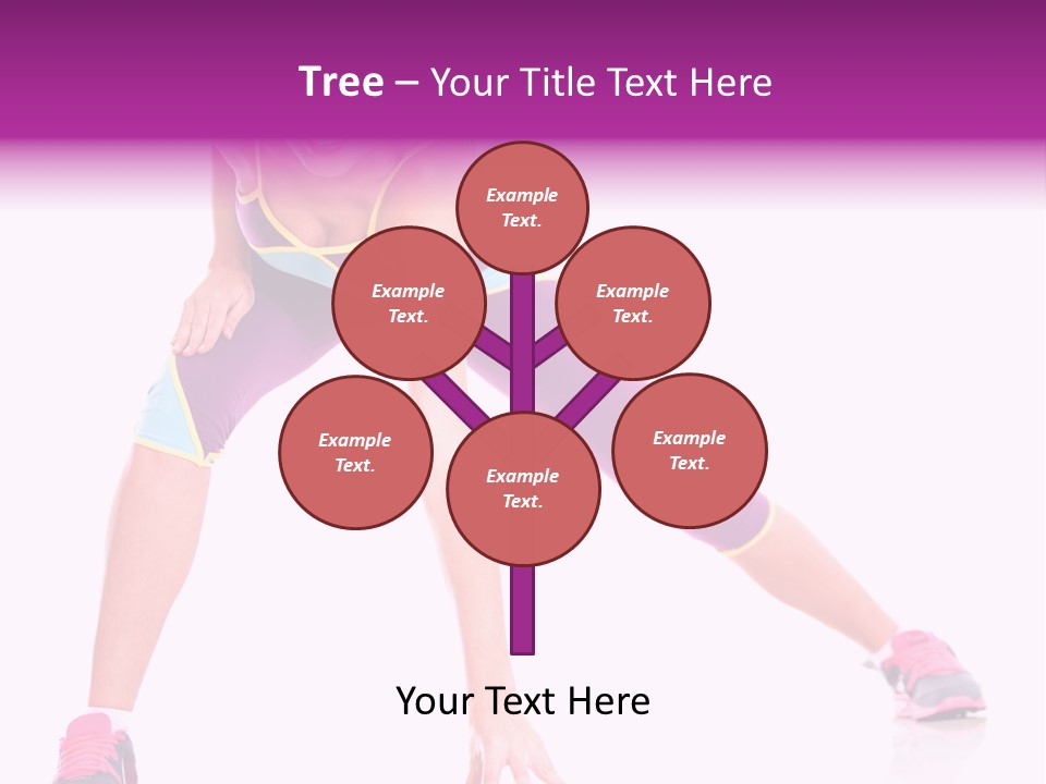 Young Sportive Latinamerican PowerPoint Template