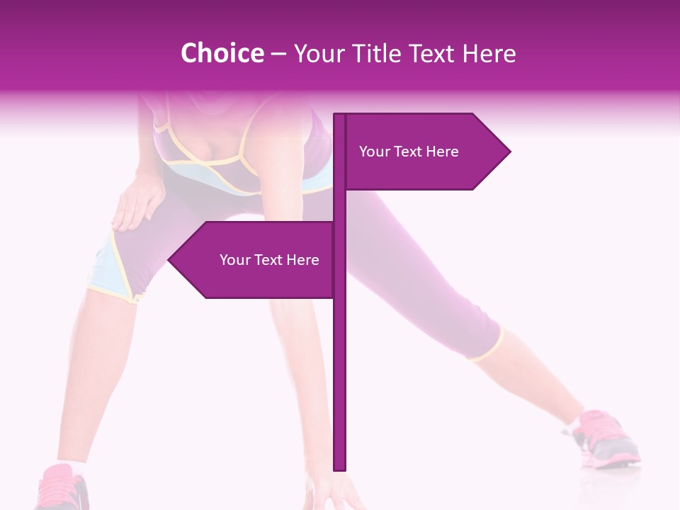 Young Sportive Latinamerican PowerPoint Template