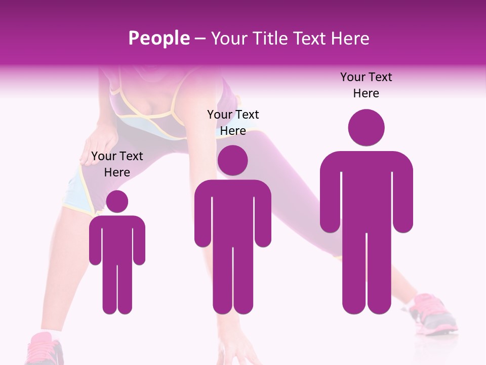 Young Sportive Latinamerican PowerPoint Template