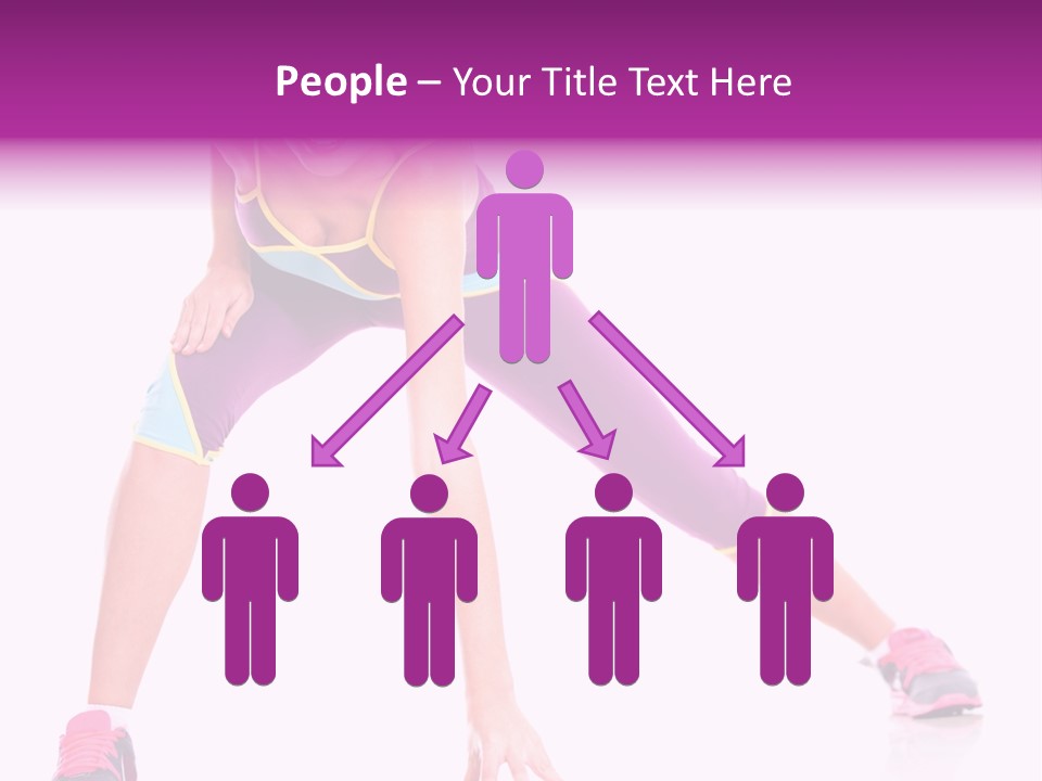 Young Sportive Latinamerican PowerPoint Template