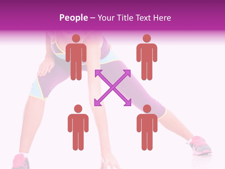 Young Sportive Latinamerican PowerPoint Template