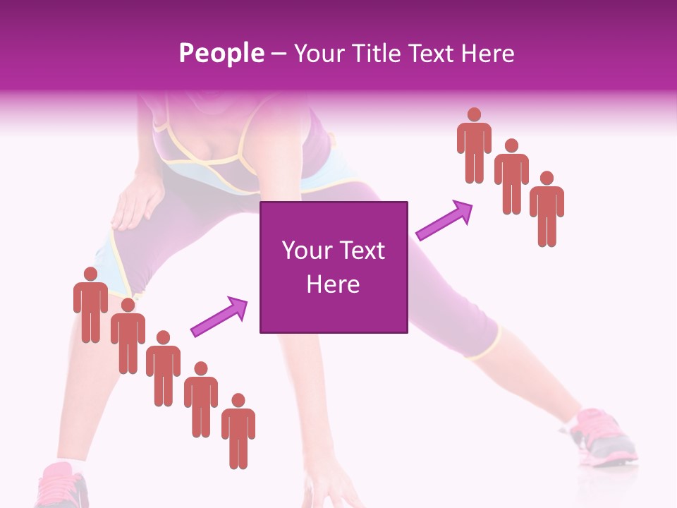 Young Sportive Latinamerican PowerPoint Template