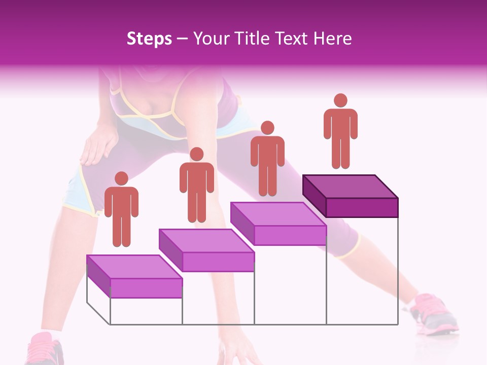 Young Sportive Latinamerican PowerPoint Template