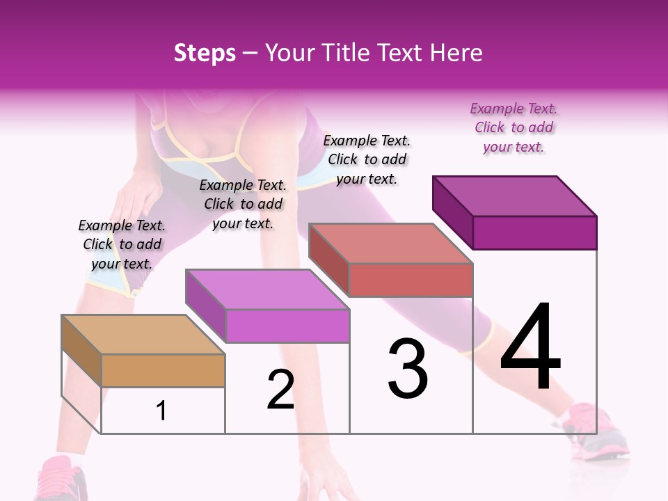 Young Sportive Latinamerican PowerPoint Template