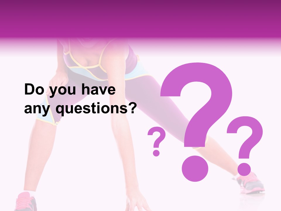 Young Sportive Latinamerican PowerPoint Template