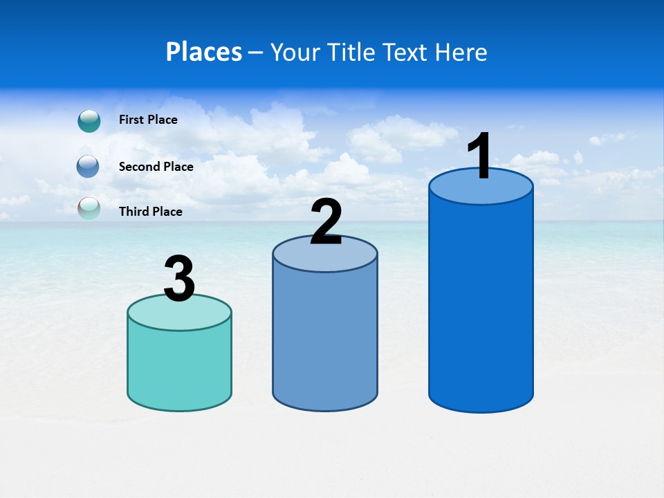 White Scenic Sunlight PowerPoint Template