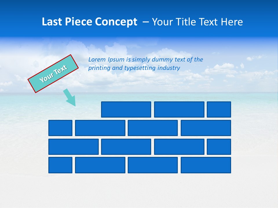 White Scenic Sunlight PowerPoint Template