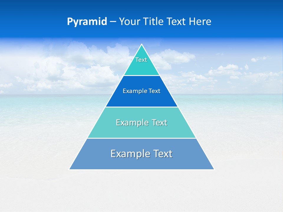 White Scenic Sunlight PowerPoint Template
