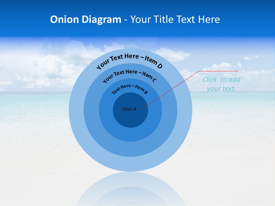 White Scenic Sunlight PowerPoint Template