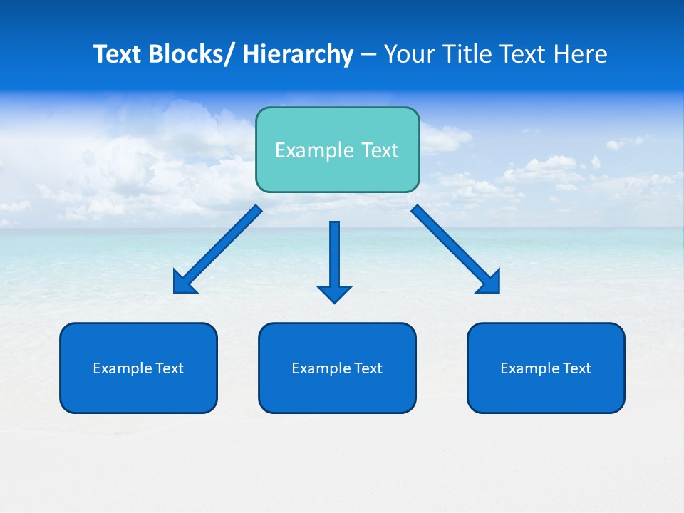 White Scenic Sunlight PowerPoint Template