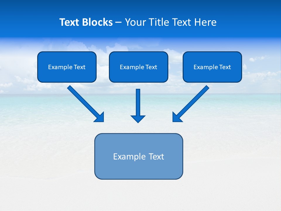 White Scenic Sunlight PowerPoint Template