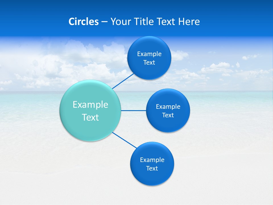 White Scenic Sunlight PowerPoint Template