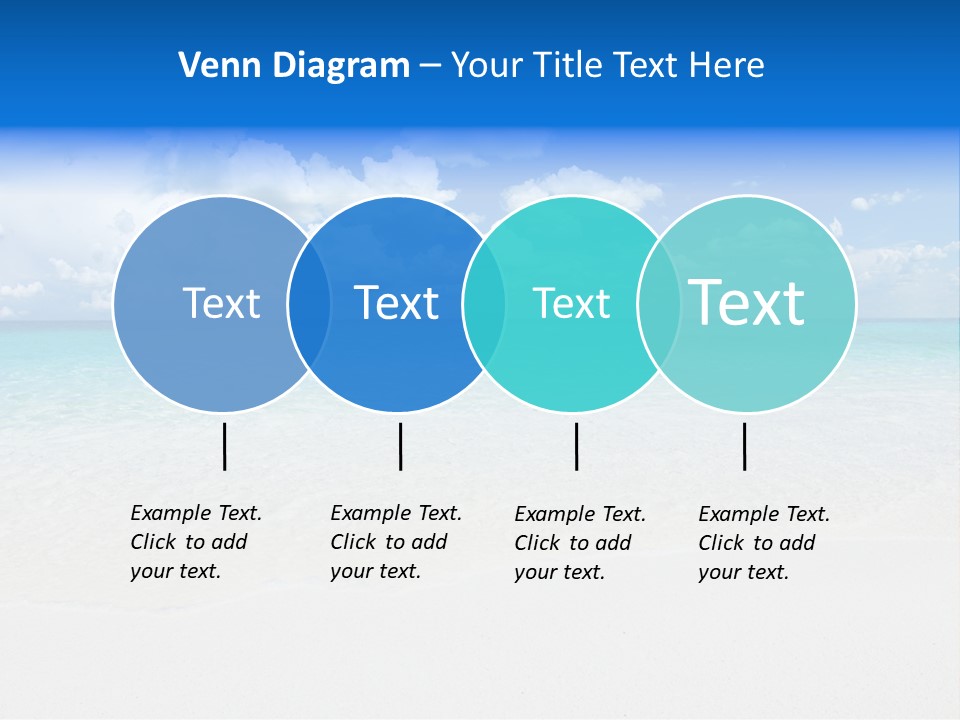 White Scenic Sunlight PowerPoint Template