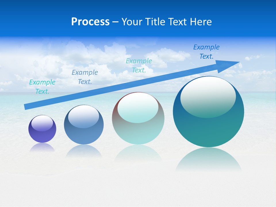 White Scenic Sunlight PowerPoint Template