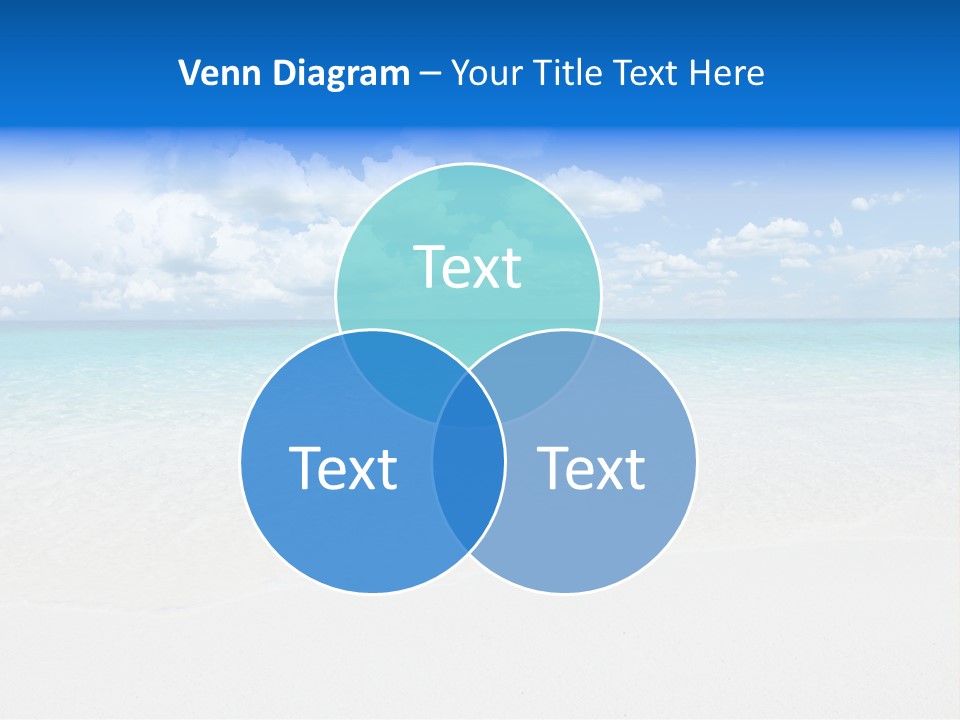 White Scenic Sunlight PowerPoint Template