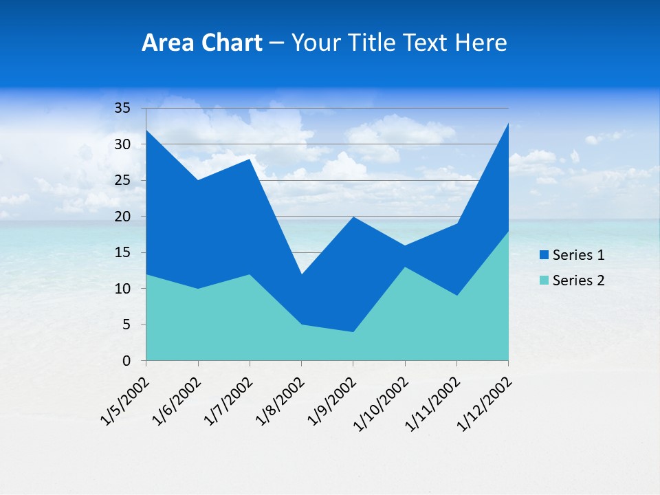 White Scenic Sunlight PowerPoint Template