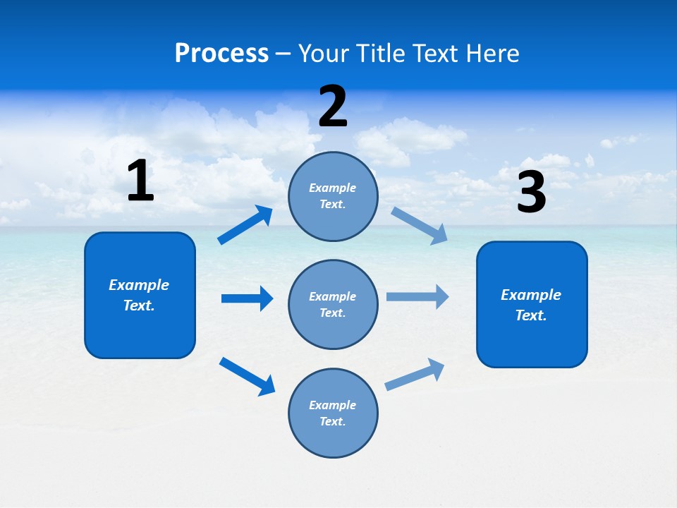 White Scenic Sunlight PowerPoint Template
