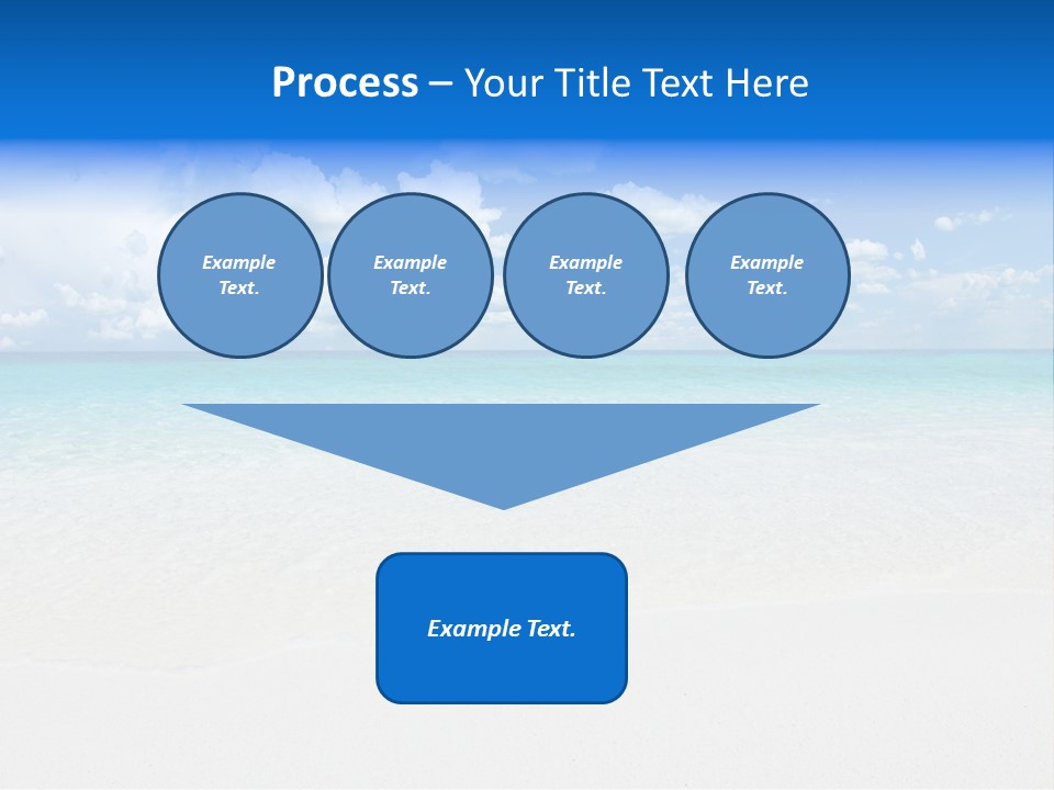 White Scenic Sunlight PowerPoint Template