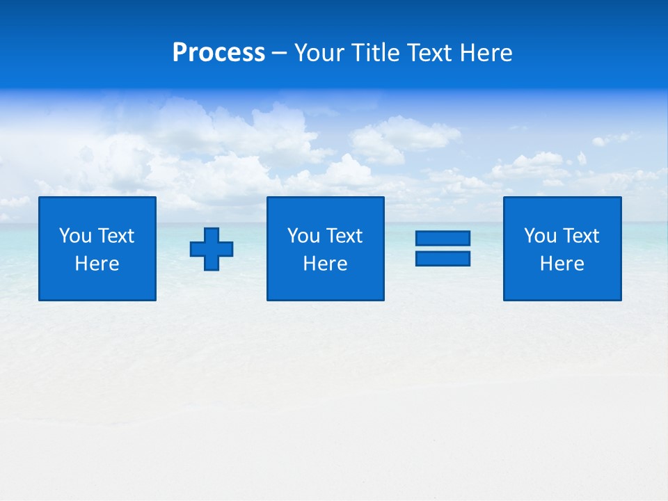 White Scenic Sunlight PowerPoint Template