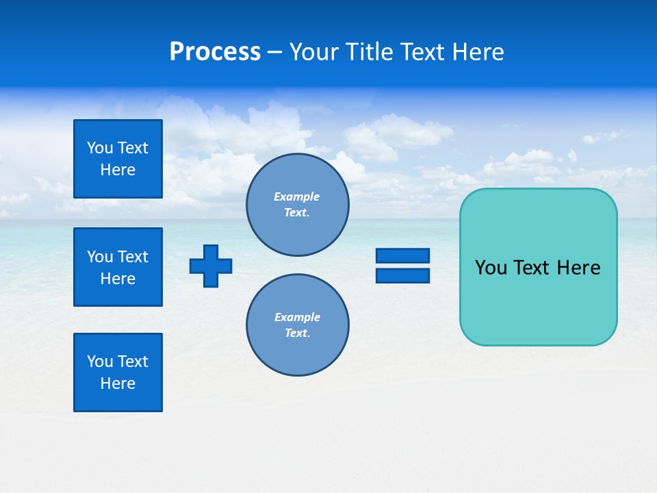 White Scenic Sunlight PowerPoint Template