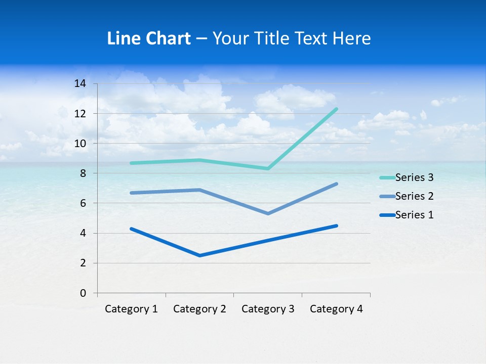 White Scenic Sunlight PowerPoint Template