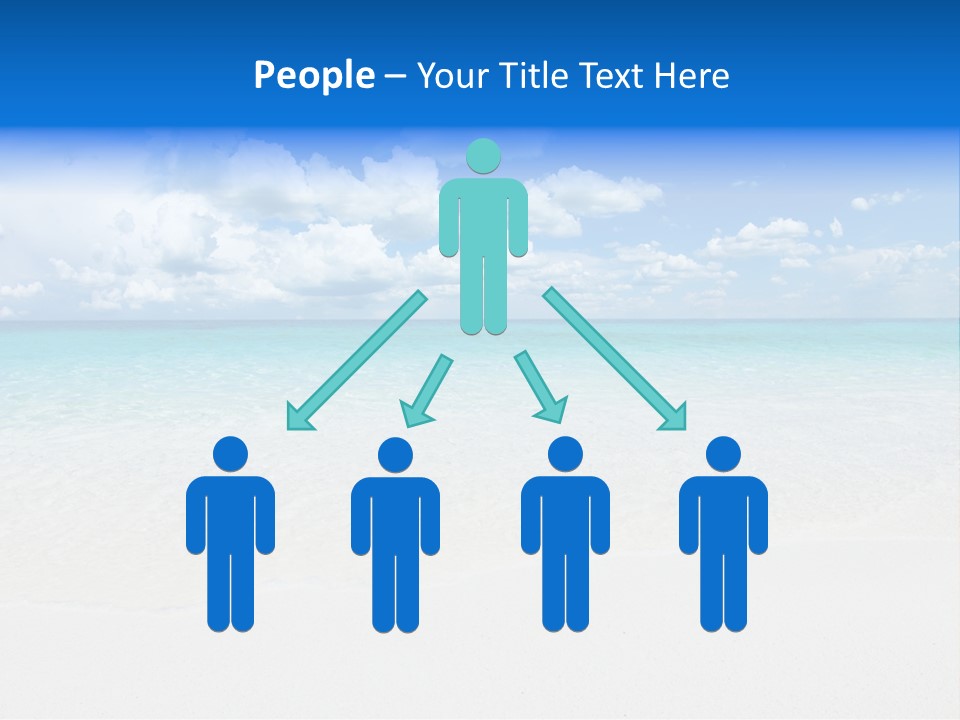 White Scenic Sunlight PowerPoint Template