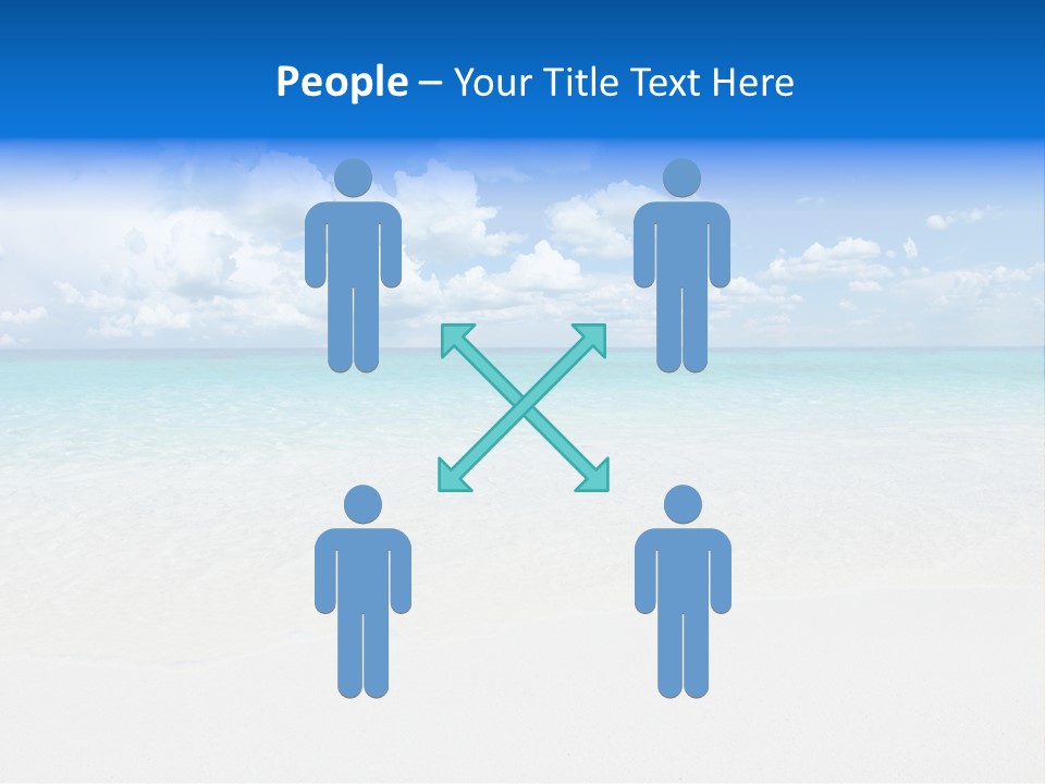 White Scenic Sunlight PowerPoint Template