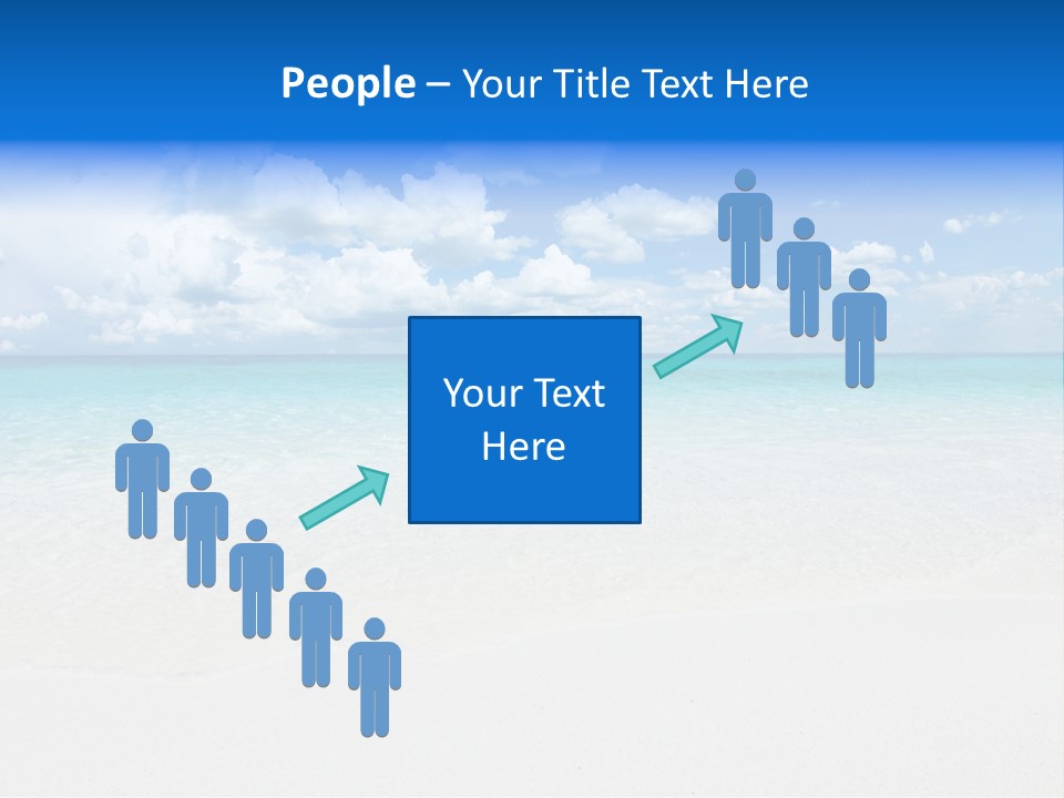 White Scenic Sunlight PowerPoint Template