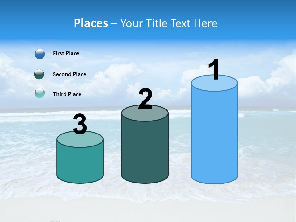 Wave Sea Escape PowerPoint Template