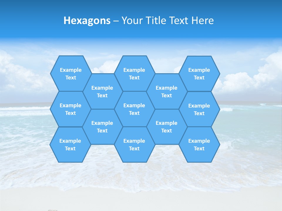 Wave Sea Escape PowerPoint Template