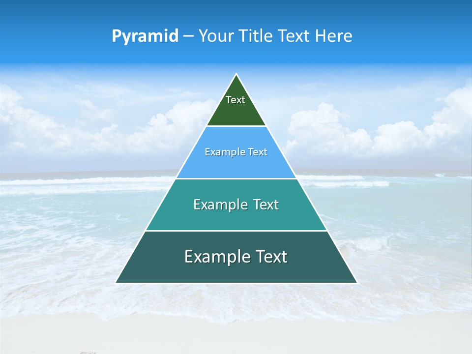 Wave Sea Escape PowerPoint Template