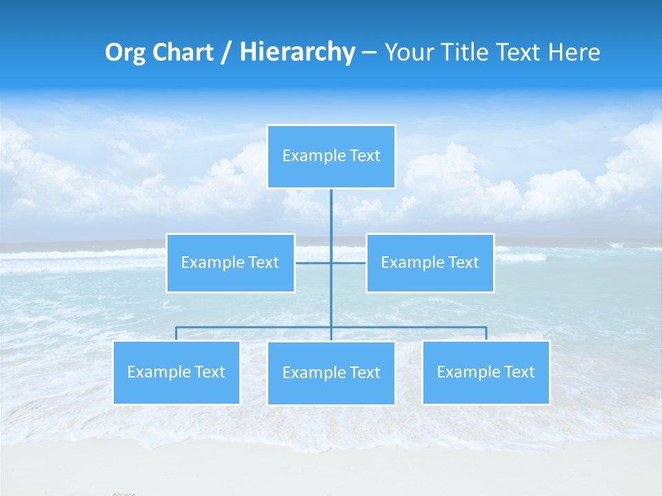 Wave Sea Escape PowerPoint Template