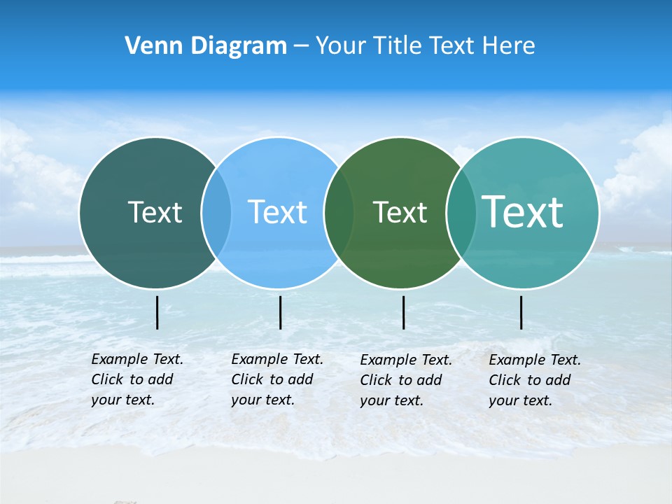 Wave Sea Escape PowerPoint Template