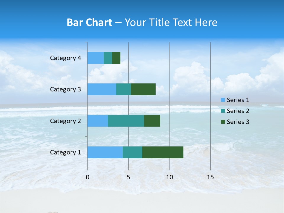 Wave Sea Escape PowerPoint Template