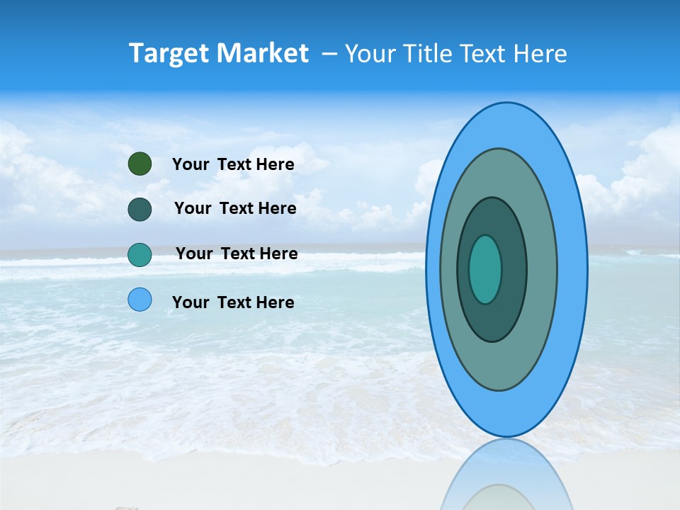 Wave Sea Escape PowerPoint Template