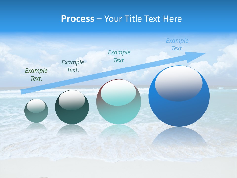 Wave Sea Escape PowerPoint Template