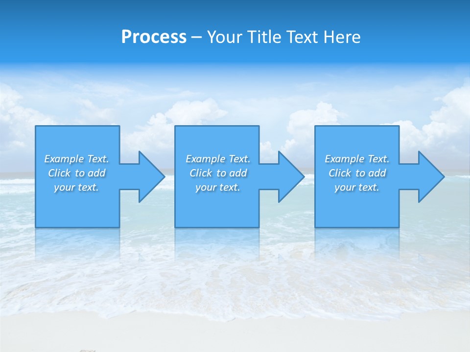 Wave Sea Escape PowerPoint Template