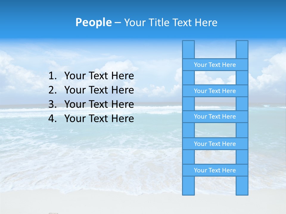 Wave Sea Escape PowerPoint Template