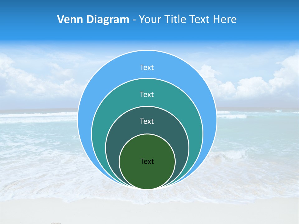 Wave Sea Escape PowerPoint Template