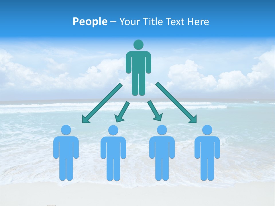 Wave Sea Escape PowerPoint Template