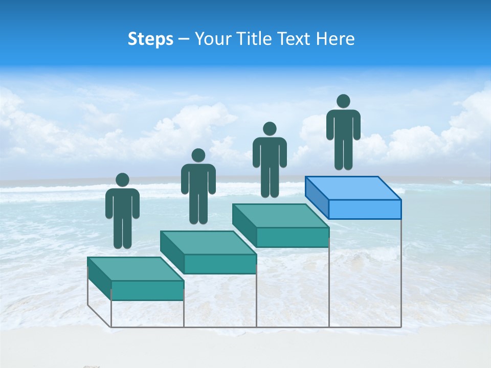 Wave Sea Escape PowerPoint Template