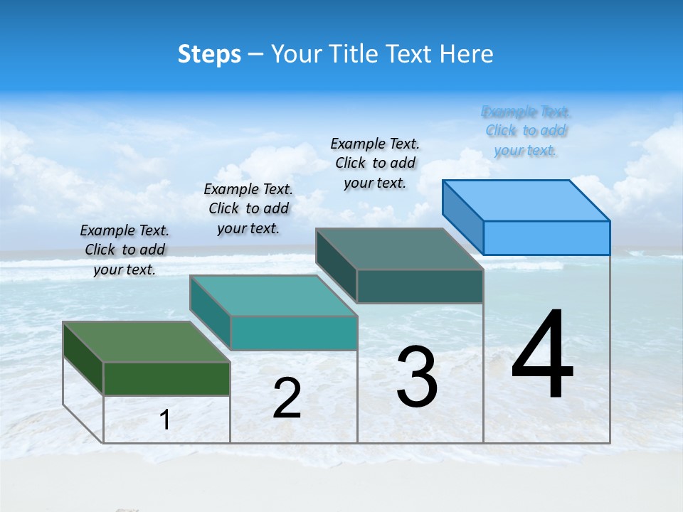 Wave Sea Escape PowerPoint Template